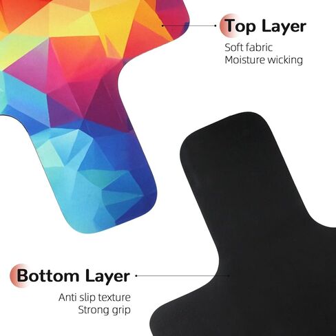 بساط بيلاتيس ريفورمر غير قابل للانزلاق، بساط منشفة بيلاتيس بسطح من الصوف الناعم، بساط بيلاتيس مع معدات متعددة، خفيف الوزن وقابل للطي، يمتص العرق ويجف سريعًا، لليوجا واللياقة البدنية (متعدد الألوان) in Kuwait