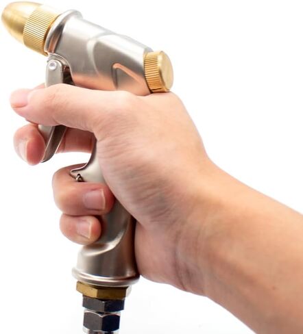 All Metal High Pressure Water Gun, CNC Machine Tool Washing Gun CNC Machining Center Cleaning Water Spray Gun with 6M Pipe in Saudi Arabia