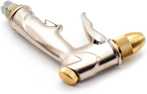 All Metal High Pressure Water Gun, CNC Machine Tool Washing Gun CNC Machining Center Cleaning Water Spray Gun with 6M Pipe in Saudi Arabia