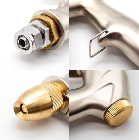 All Metal High Pressure Water Gun, CNC Machine Tool Washing Gun CNC Machining Center Cleaning Water Spray Gun with 6M Pipe in Saudi Arabia