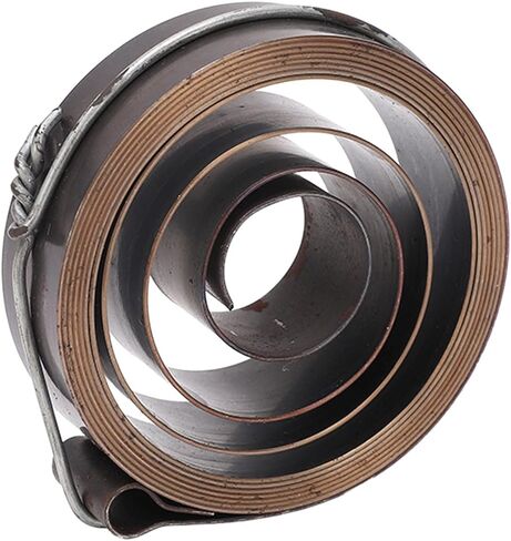 Heavy Duty Drill Press Return Spring 19mm Width 64mm Diameter Premium Chrome Plated Spring Steel Coil for Bench Drill Press and Lathe Machine Replacement Parts in Saudi Arabia