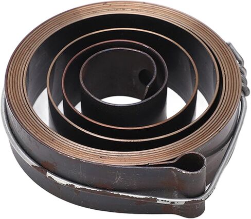 Heavy Duty Drill Press Return Spring 19mm Width 64mm Diameter Premium Chrome Plated Spring Steel Coil for Bench Drill Press and Lathe Machine Replacement Parts in Saudi Arabia
