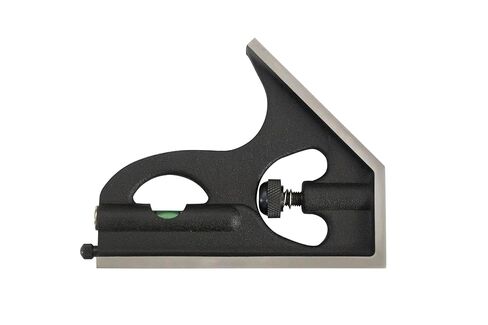 مربع مجموعة ميكانيكي مقاس 12 بوصة - تخرج 16R (1/32 بوصة، 1/64 بوصة، 1/50 بوصة، 1/100 بوصة) مع مستوى رأس وروح قابل للتعديل، صنع في الولايات المتحدة in Kuwait