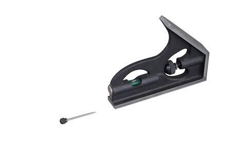 مربع مجموعة ميكانيكي مقاس 12 بوصة - تخرج 16R (1/32 بوصة، 1/64 بوصة، 1/50 بوصة، 1/100 بوصة) مع مستوى رأس وروح قابل للتعديل، صنع في الولايات المتحدة in Kuwait