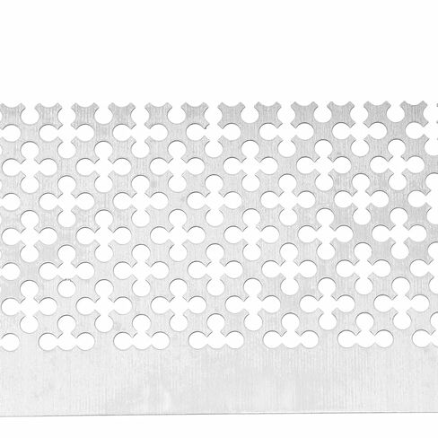 Rhinestone Painting Ruler Stainless Steel Blank Grids Point Drill Pen for 5D DIY Efficient Rhinestone Tool Kit (Plum Blossom Ruler (138)) in Saudi Arabia