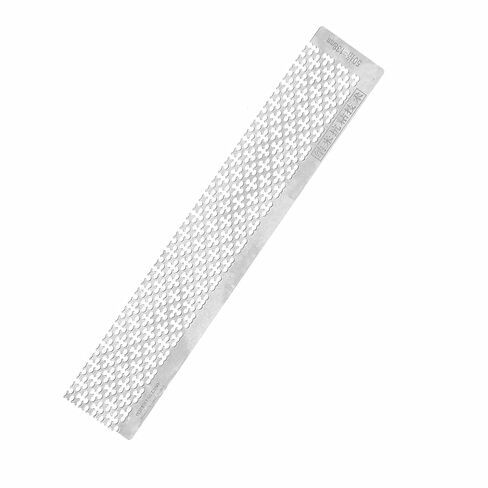 Rhinestone Painting Ruler Stainless Steel Blank Grids Point Drill Pen for 5D DIY Efficient Rhinestone Tool Kit (Plum Blossom Ruler (138)) in Saudi Arabia