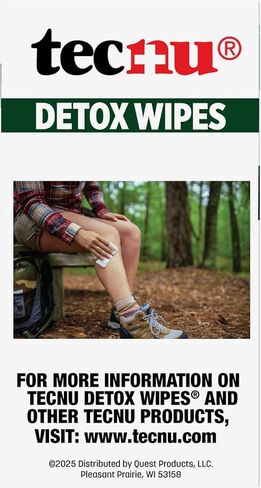 تكنو مناديل التخلص من السموم، 18 قطعة مناديل مبللة كبيرة فردية لإزالة الطفح الجلدي المسبب للزيت من الجلد، بدون ماء، وأيضًا للبلوط السام والسماق السام in Kuwait