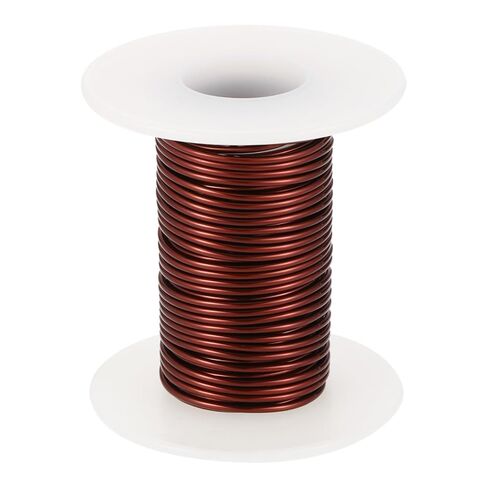 MECCANIXITY 30 AWG Magnet Wire, 30 Gauge Enameled Copper Wire, 2 OZ Magnetic Coil Wire for Transformer, Motor, Electric, 180C(356F),Yellow in Saudi Arabia