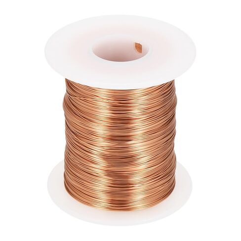 MECCANIXITY 34 AWG Magnet Wire, 34 Gauge Enameled Copper Wires 2 oz Magnetic Coil Wire for Transformer Motor Electric, F Grade 311 Fahrenheit (155 Celsius), Copper Color in Saudi Arabia