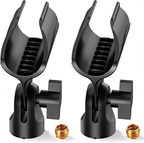 مشبك ميكروفون InnoGear، حامل ميكروفون قابل للتعديل مع محول 3/8 بوصة إلى 5/8 بوصة لـ HyperX SoloCast وHyperX QuadCast S وBlue Yeti وShure SM58 وميكروفونات أخرى in Saudi Arabia