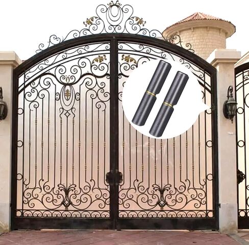 10 قطع من مفصلات الأسطوانة 2-1/2 بوصة ملحومة، مفصلات بوابة من الصلب الكربوني قابلة للفصل بقطر 3/8 بوصة، جسم مستدير عالي التحمل ملحوم على المفصلة مع دبوس رصاصة 0.23 بوصة للباب المعدني المتأرجح، منحدر المقطورة in Kuwait