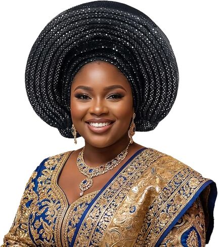 African Traditional Handmade Hat, Stage Performance, Gift Delivery, Nigerian Wedding, Party, Festival Celebration Hat in Kuwait