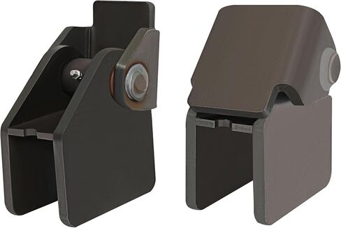 2 PCS Heavy Duty Steel Dump Truck Trailer Hinges Work on Any 2" Rectangular Tube (4", 5", 6" or Wider) in Saudi Arabia