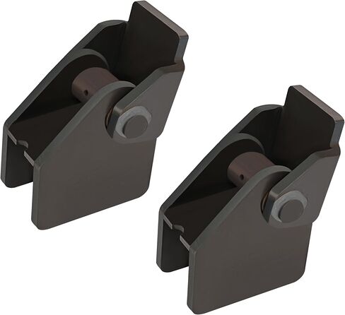 2 PCS Heavy Duty Steel Dump Truck Trailer Hinges Work on Any 2" Rectangular Tube (4", 5", 6" or Wider) in Saudi Arabia