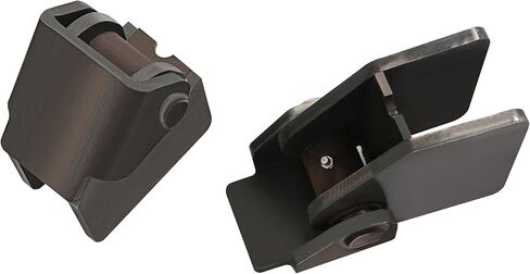 2 PCS Heavy Duty Steel Dump Truck Trailer Hinges Work on Any 2" Rectangular Tube (4", 5", 6" or Wider) in Saudi Arabia