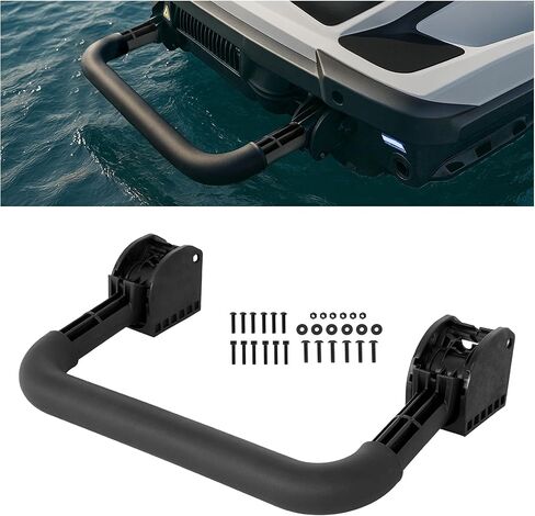 Reboarding Step Ladder Compatible with 2014-2018 Sea-Doo GTI / 130 / S/SE 130 / SE 155 / GTR 215 230 / GTX S 155 Replacement for 295100742 295100552 Retractable Spring-Loaded Boarding Ladder in Saudi Arabia