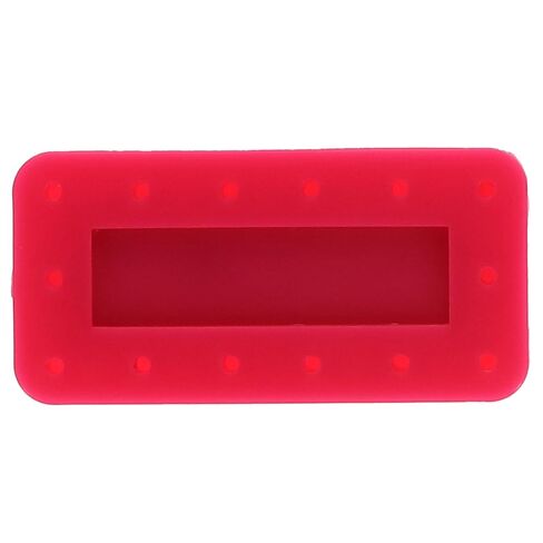 400BRS-6 Rectangular Bur Block Pink Magnetic 14 Bur Capacity in Saudi Arabia