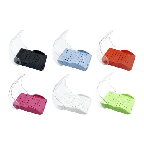 Dental Bur Blocks Station, YOUYA DENTAL 60 Holes Dental Bur Autoclavable Case Organizer with Cover Case, Dental Burs Holder Organizer for Slow Speed High Speed Burs Diamond Burs Drill Dentist Tool in Saudi Arabia