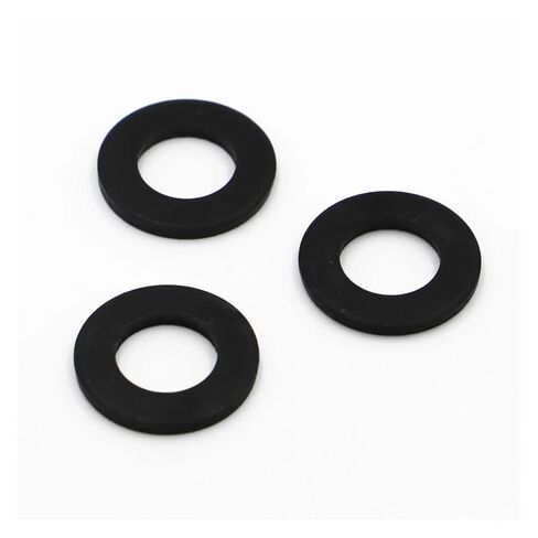 M2 /2.5/3 /4/5 /6/8 /10/12 /16-/24 304 Stainless Steel Black White Zinc-Plated Flat Plain Washer Rings(304 Stainless Steel,50pcs M4) in Saudi Arabia