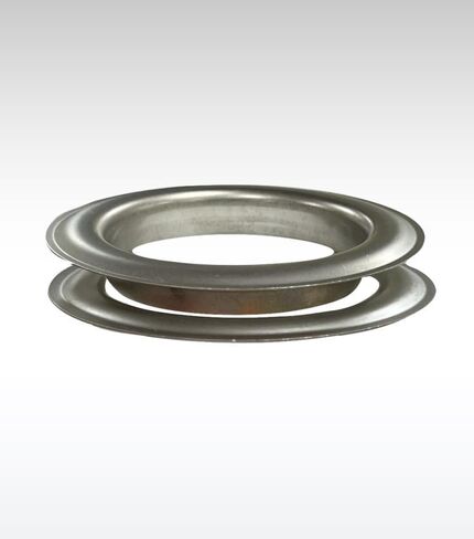 حلقات وغسالات ستائر نحاسية دائرية رقم 18 من ميكرون، شديدة التحمل، موثوقة، متينة، مطلية بالساتان 65 مم (2-1/2 بوصة) (مجموعة 12 قطعة) in Kuwait