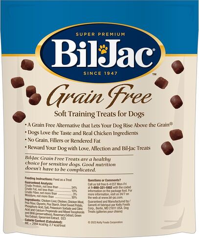 Bil-Jac Grain Free Soft Dog Training Treats (2-Pack) in Kuwait