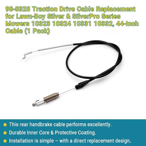 98-8328 Traction Drive Cable Replacement for Lawn-Boy Silver & Silverpro Series Mowers 10323 10324 10331 10332, 44-Inch Cable (1 Pack) in Kuwait