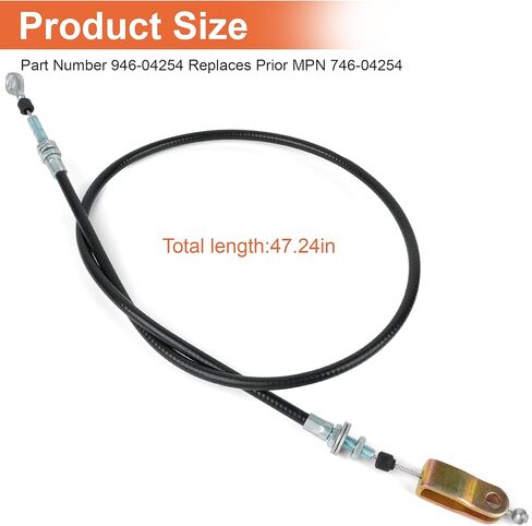 for CUB Cadet 946-04254 Park Control Cable Volunteer WT Tracker Sport Limited LE FIS in Kuwait