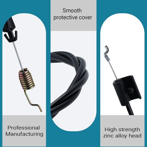 532194653 Control Cable Replacement for H-usqvarna 62522FE 65022ES AYP Poulan Pro Walk-Behind Mowers, Replaces 290-729 194653, 65 1/2" Length (1 Pack) in Kuwait