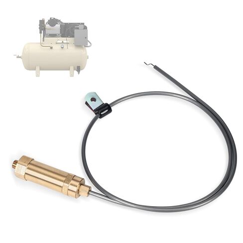 23426687 Throttle Control Cable for Ingersoll Rand 8HP-13HP Engines, Throttle Cable Whip Style, Brass & Stainless Steel Construction with Clip in Kuwait