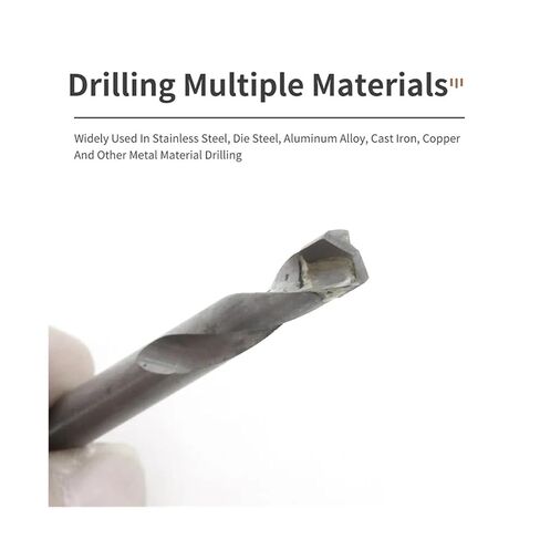 مجموعة واحدة من لقم الثقب المصنوعة من الكربيد مع ساق أسطوانة فولاذ التنغستن تستخدم لبلاط السيراميك المصنوع من سبائك الألومنيوم الحديدية من 3-20 مم (5 قطع 11 مم) in Kuwait