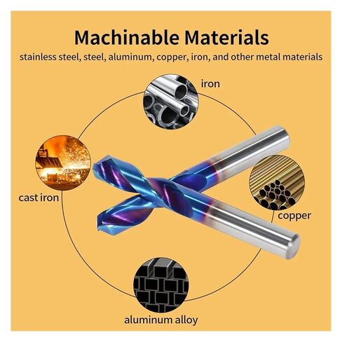 1 × HRC65 ° كربيد مثقاب معدني لقم ثقب المعادن الصلبة CNC مخرطة الصلب أداة الحفر 1.0-7.0 مم (7.0 مم × 30 × 60 لتر) in Kuwait