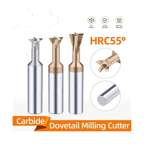 1 × قاطع طحن من الكربيد 30 45 60 75 درجة أدوات CNC لمعالجة المعادن من فولاذ التنجستن قاطع الشطب المطلي (45 درجة، D8 × 60 لتر) in Kuwait