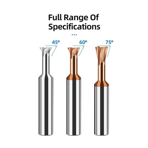 1 × قاطع طحن من الكربيد 30 45 60 75 درجة أدوات CNC لمعالجة المعادن من الفولاذ التنغستن قاطع الشطب غير مطلي (60 درجة، D7 × 60 لتر) in Kuwait
