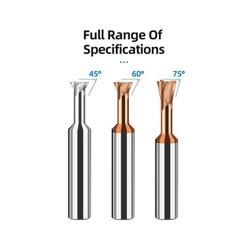 1 × قاطع طحن من الكربيد 30 45 60 75 درجة أدوات CNC لمعالجة المعادن من فولاذ التنجستن قاطع الشطب المطلي (30 درجة، D6 × 50 لتر) in Kuwait