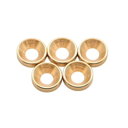 Flat Washers, Bolt Repair, Brass Countersunk Fish Eye Recessed Screw M3 M4 M5 M6(10pcs M5x12x3) in Kuwait