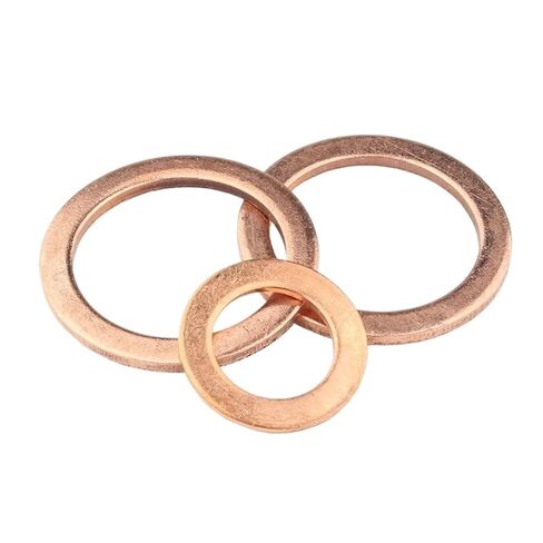 Flat Washers,Bolt Repair,Brass Sealing Washer Gasket Shim Set M5 to M48 Purple Copper(M30x38x1.5 5pcs) in Saudi Arabia