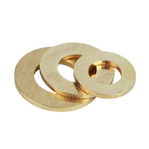 Flat Washers,Bolt Repair,50 Pcs Meson Pad Sheet Metal Collar Brass Washer Multiple Sizes(M4) in Saudi Arabia