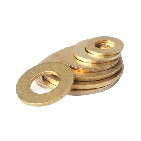 Flat Washers,Bolt Repair,50 Pcs Meson Pad Sheet Metal Collar Brass Washer Multiple Sizes(M4) in Saudi Arabia