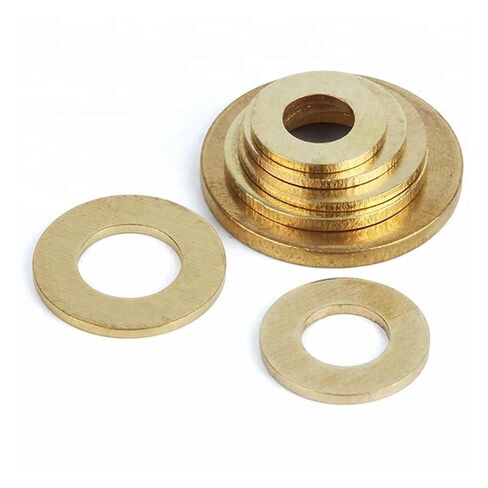 Flat Washers,Bolt Repair,50 Pcs Meson Pad Sheet Metal Collar Brass Washer Multiple Sizes(M4) in Saudi Arabia
