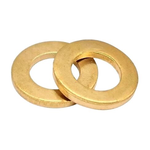 Flat Washers,Bolt Repair,Brass M2-M20 Pack of 5-100 Pcs(M16x30x2mm 5pcs) in Kuwait