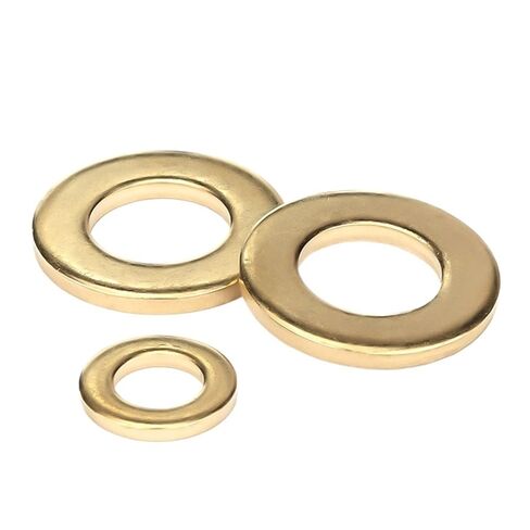 Flat Washers,Bolt Repair, Brass M2-M20 1242 Pcs(M4x8x0.5mm-100PCS)(M8x24x1.5mm20PCS) in Saudi Arabia