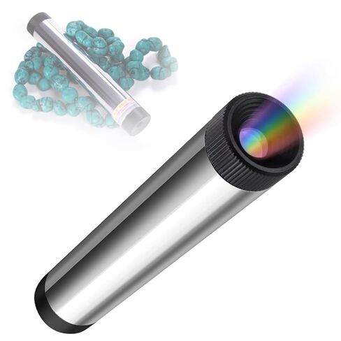 مقياس حيود الأحجار الكريمة، مطياف حيود محمول، قطر 22 مم، عدسة عينية 8 مم، أحجار كريمة سريعة التحديد، تصميم جيب محمول، للتحف والمجوهرات والمعارض in Kuwait