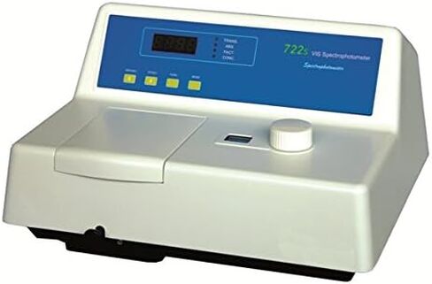 722S Visible Spectrophotometer, 340-1000nm, With RS232 parallel l interface, With Software in Kuwait