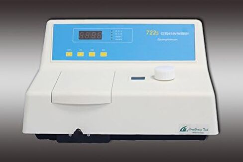 722S Visible Spectrophotometer, 340-1000nm, With RS232 parallel l interface, With Software in Kuwait