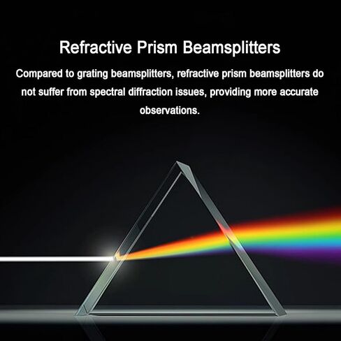 COYEUX Handheld Diffraction Spectroscope, Gem Full Spectrum Prism Spectroscope, Pocket Gemological Spectroscope, 8mm Eyepiece, Quick Identification Gemstone, for Antique, Jewelers, Fairs in Kuwait