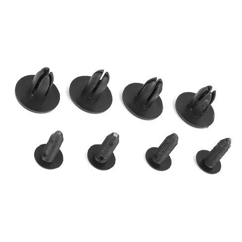 Car Plastic Rivets, 100Pcs Universal Fit 6mm Hole Push Pins, Auto Fasteners, Durable Weather Resistant Easy Installation, for Bumper Repair, Door Panel, Side Skirt, Motorcycle Cust in Saudi Arabia