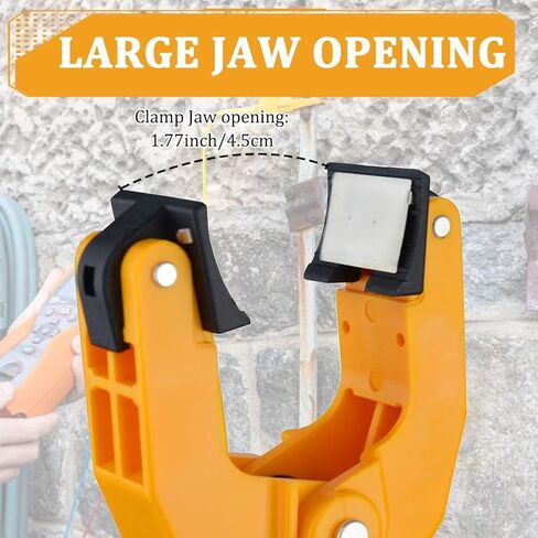 2Pcs HVAC Temperature Clamp, K-Type Thermocouple Pipe Clamp, Pipe Temperature Probe for Multimeter/HVAC, Measure Range -40°F to 392°F in Kuwait