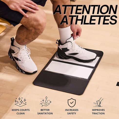 GRIPEXX- Portable Basketball Sticky Mat Replacement Sheets only – Includes 60 Sticky Sheets, 2 PCs of 30 Sheets in Kuwait