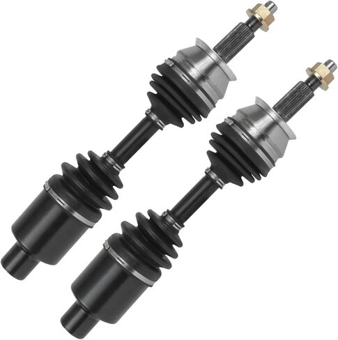 Detroit Axle - 2pc Front Left CV Axle Kit for 2016-2019 Chevrolet Cruze [Gas], Wheel Bearing and Hub Assembly Driver Side CV Axle Shaft 2017 2018 Replacement in Saudi Arabia