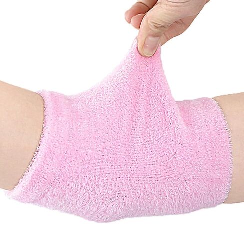 1Pair Pink Gel Elbow Sleeves Elastic Breathable Elbows Protector Cover in Kuwait